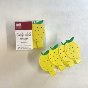 Dukklämmor Citron  lackad stål