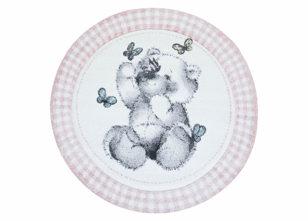 Atlas Teddybear Rosa – Barnmatta - Bild 6