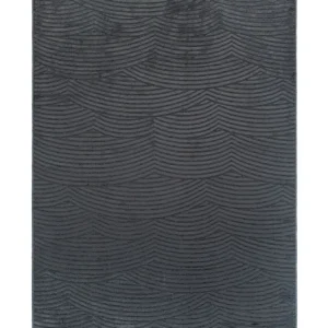 Caldera Field Antracit – Konstsilkesmatta