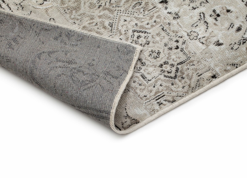 Casablanca Patch Silver – Konstsilkesmatta - Bild 5