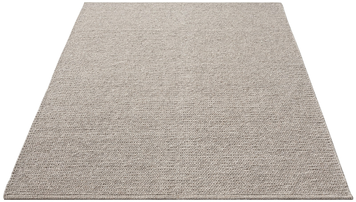 Dovre Beige – Handvävd Ullmatta - Bild 4