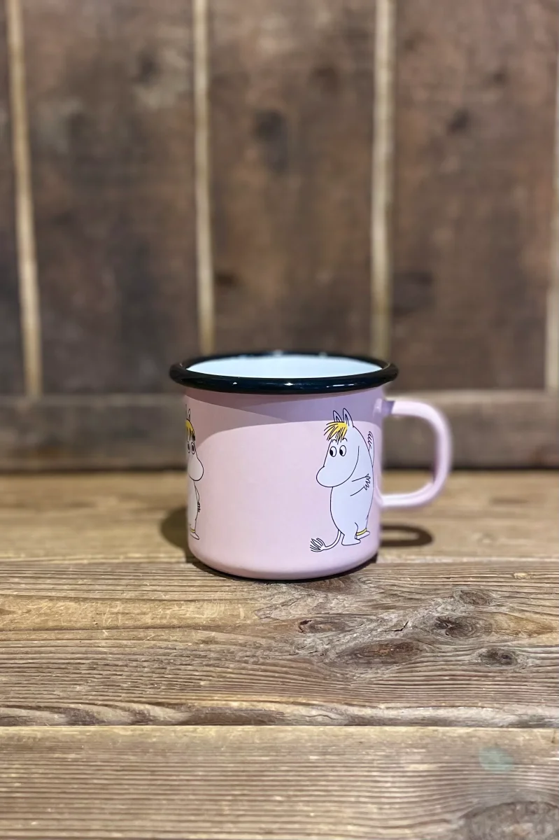 Mumin Emaljmugg