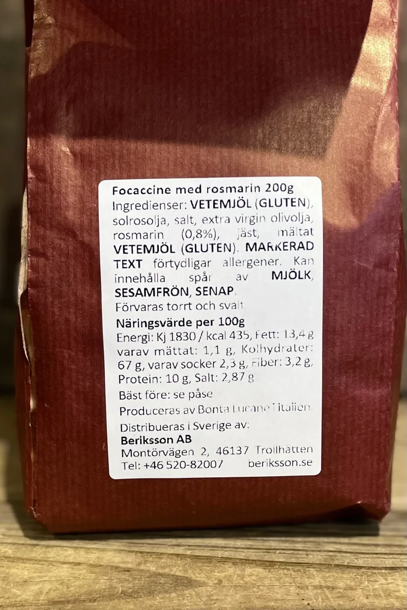 Focaccine med rosmarin - Bild 3