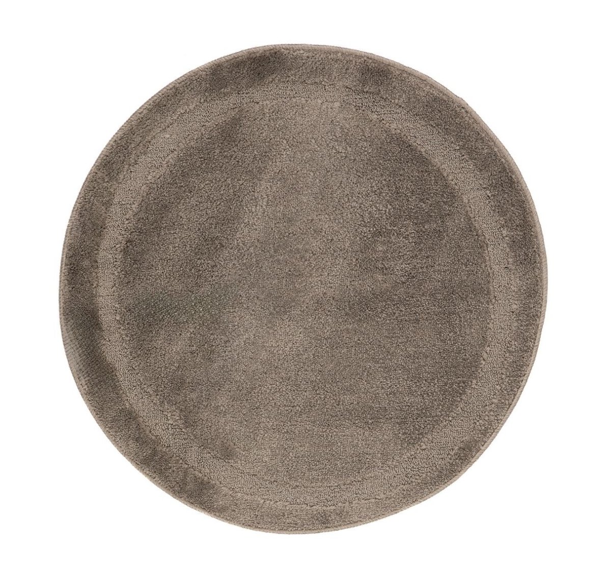 Frame Taupe – Rund Badrumsmatta