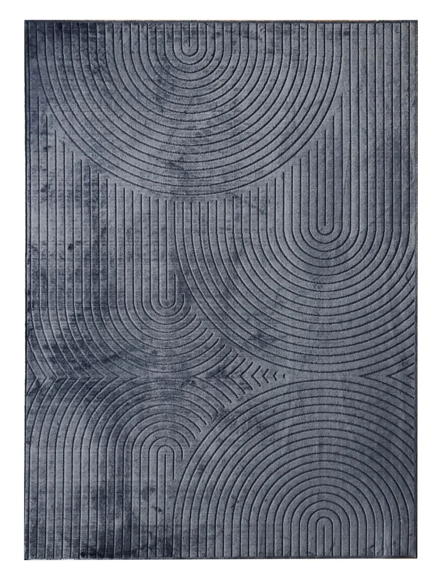 Granada Zen Charcoal – Konstsilkesmatta