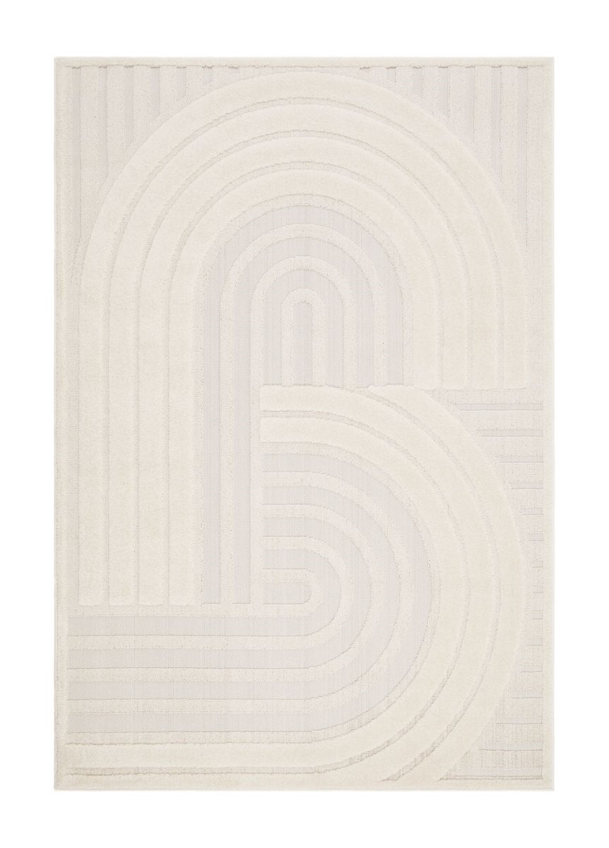 Hampton Art Cream – Flatvävdmatta