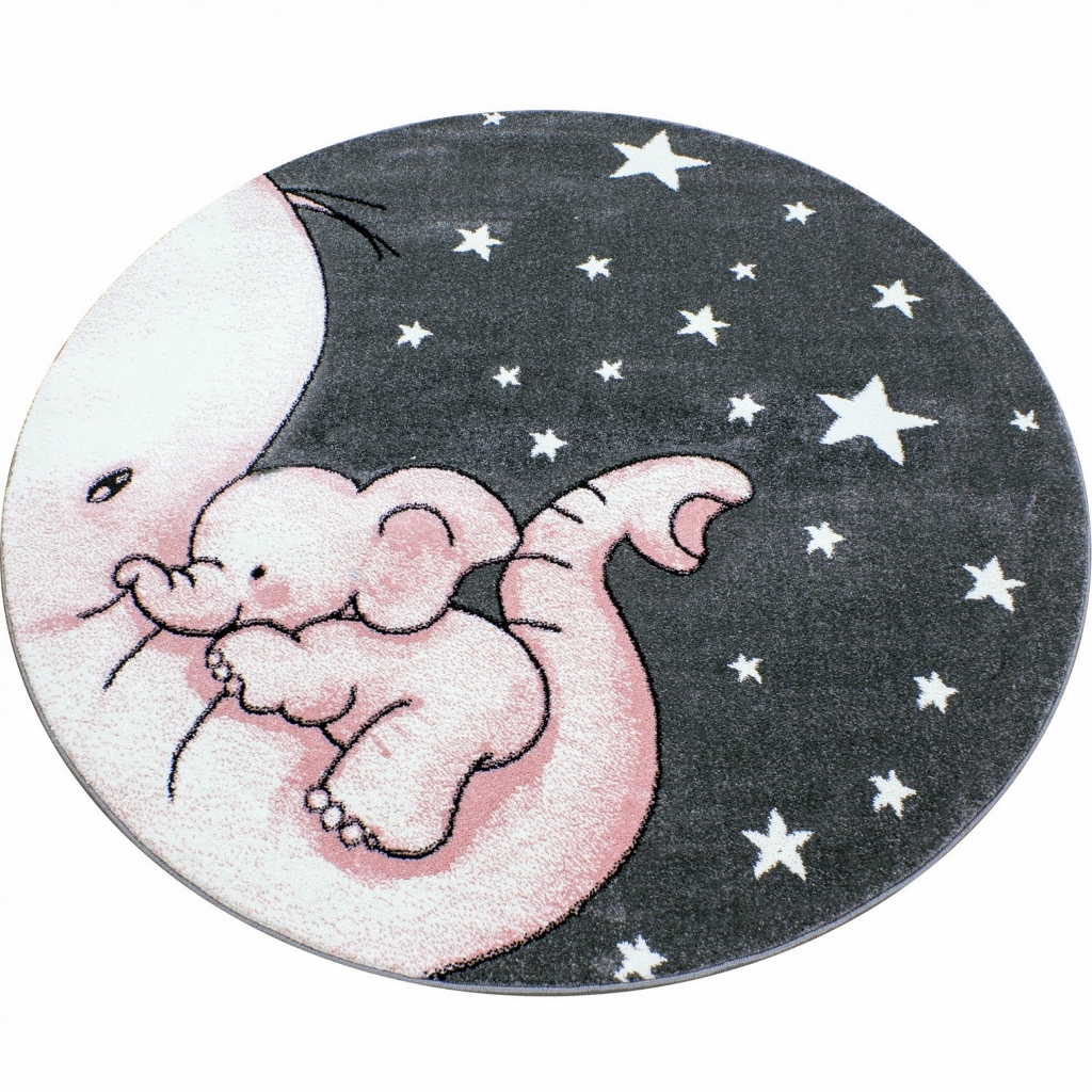 Kid Elefant Rosa – Barnmatta - Bild 5