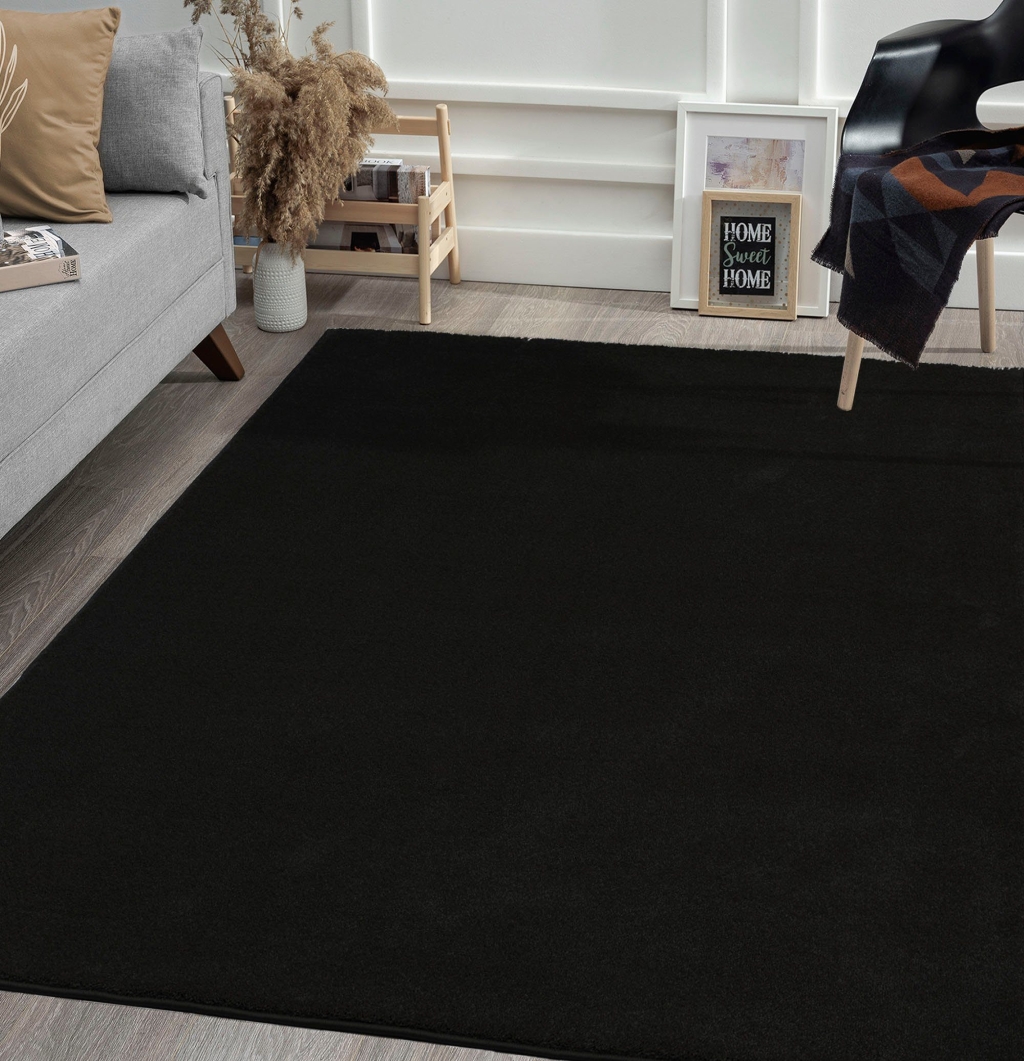 Premium Svart – Modern Matta