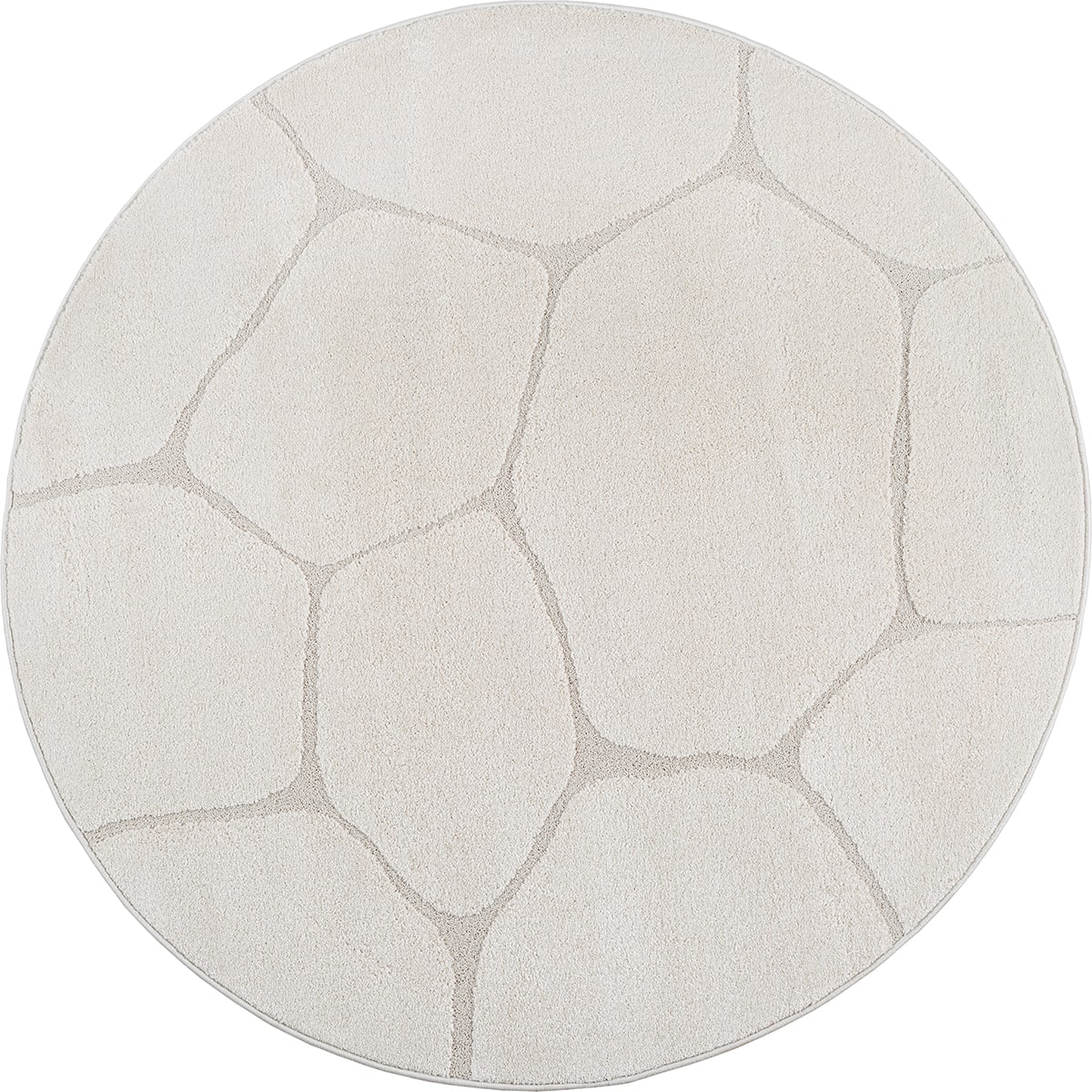 Sandstone Cream – Rund Matta