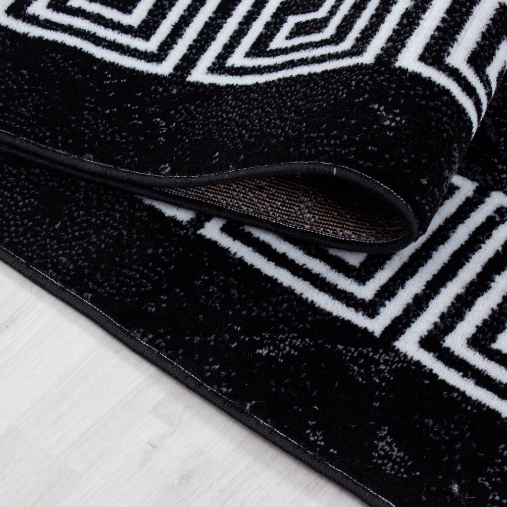 Siena Versace Svart – Modern Matta - Bild 5