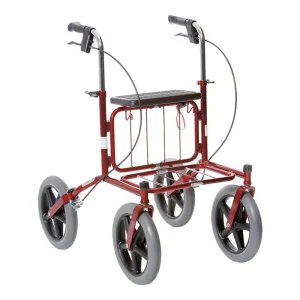 Rollator Carl Oskar - Utomhusrullator med massiva däck.