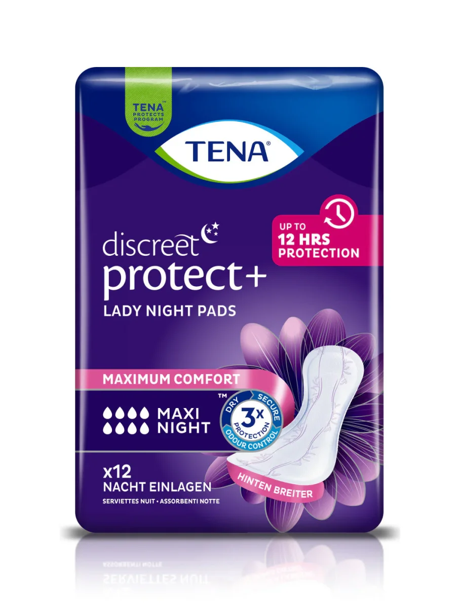 Tena Discreet Maxi Night, 12 st. - Bild 2